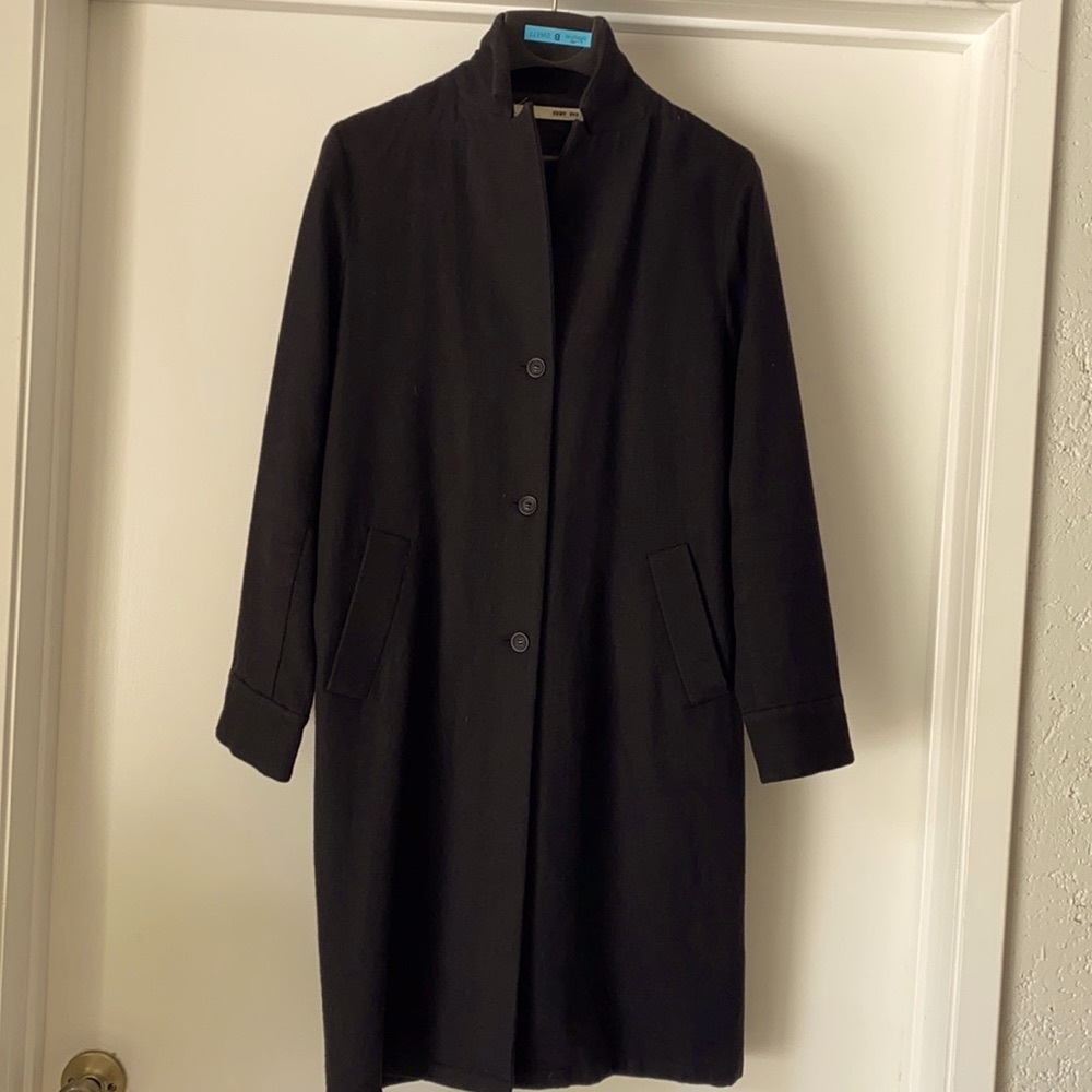 Eve and Ava wool trench